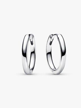 Pandora Moments 18 mm Charm Hoop Earrings